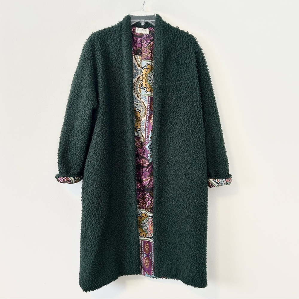 Scarlett Roos Sherpa Cardigan Sweater